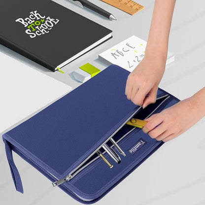 Fireproof Safe Accordion File Organizer Bag Folder, Waterproof Expanding Filing - Image 7