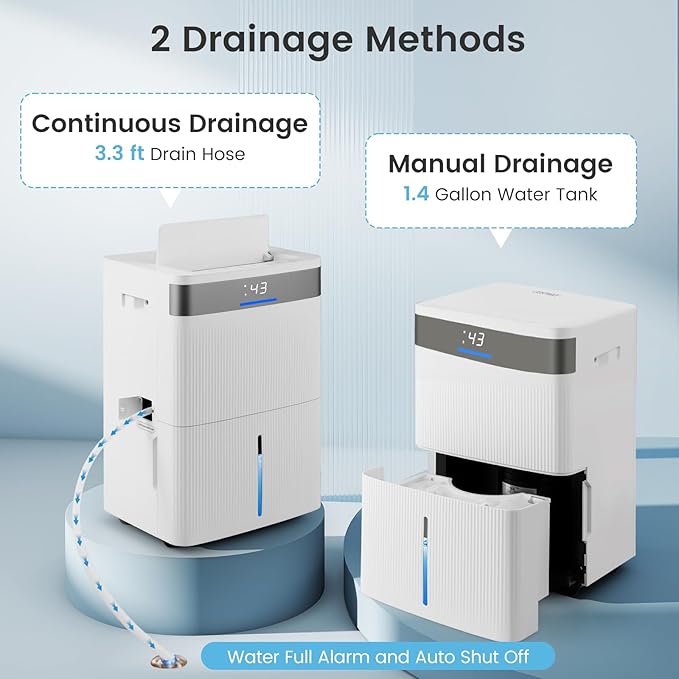 COSTWAY 5500 Sq.Ft Dehumidifier - Image 3