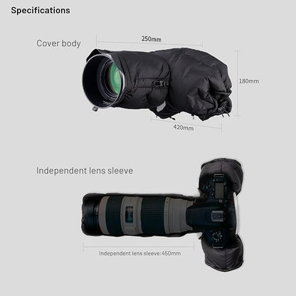 PGYTECH Camera Cold-Proof Warm Cover, Winter Cover Protector, Adjustable - Image 6