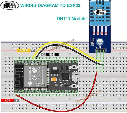 DHT11 Module Temperature and Humidity Sensor - Image 5