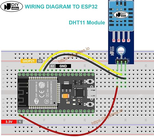 DHT11 Temperature and Humidity Sensor Module 2-Pack, - Image 6