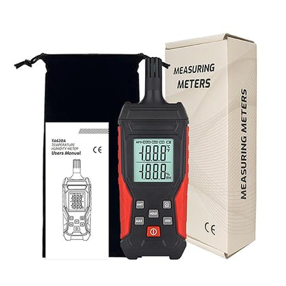 HFS Temperature & Humidity Meter Detector Digital Hygrometer Handheld - Image 6