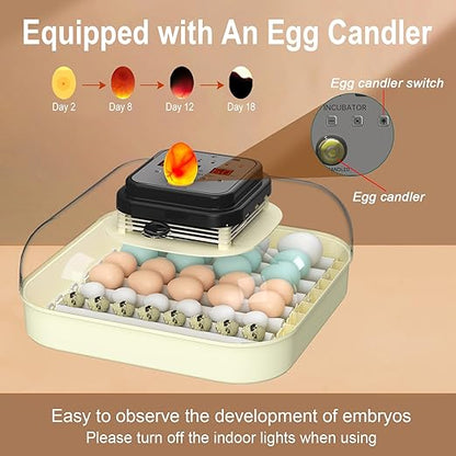 35 Eggs Incubators for Hatching Eggs, Egg Incubator - Image 7