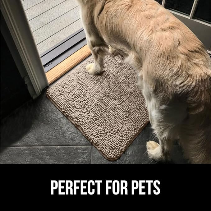 GORILLA GRIP SOAKSTOPPER Dog Door Mat, 36x24 Machine Washable Rug Absorbent - Image 6