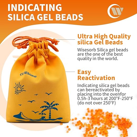 5X 1000 Gram Reachargeable Silica Gel Beads - Image 3