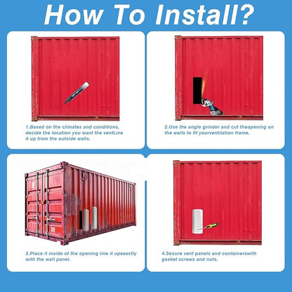 Shipping Container Vent，Shipping Container Accessories，for Shipping Container - Image 7