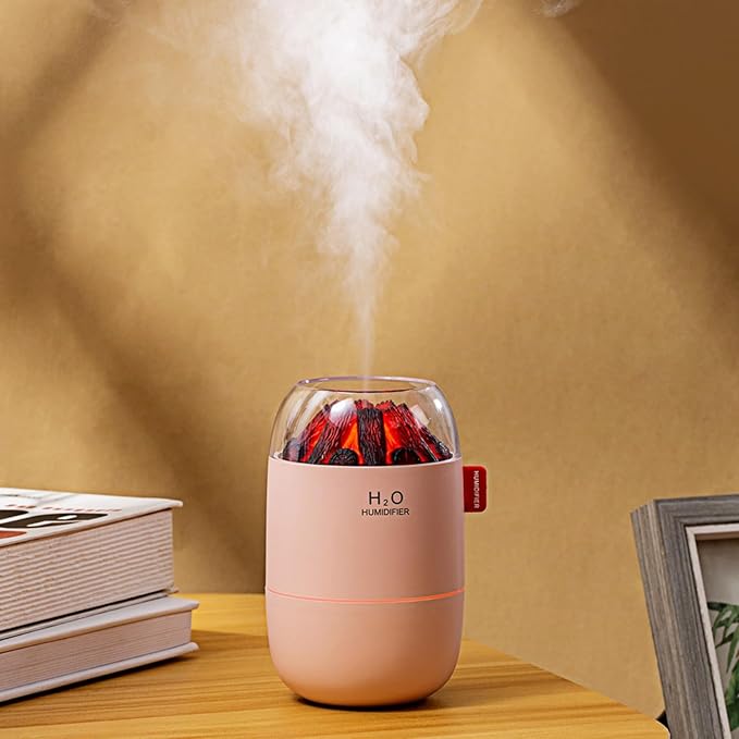 Portable Mini Humidifier, Small Cool Mist, Personal Desktop Humidifier by Vromoon