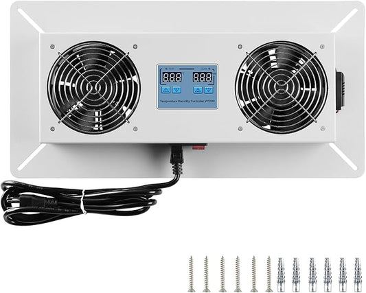 240 CFM Crawlspace Vent Fan, by Pewoaoa