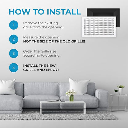 Aluminum 18 x 10 Inch Air Vent Covers Wall AC Grille – Premium Register Vent - Image 6