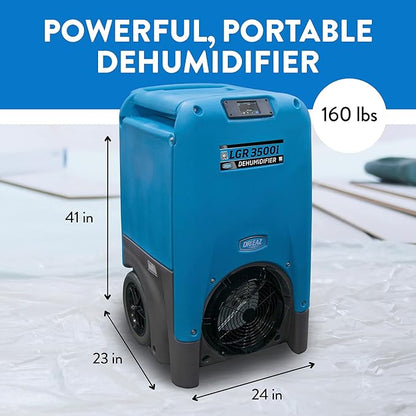 Dri-Eaz LGR 3500i Industrial Dehumidifier w/Pump, Portable Commercial - Image 3