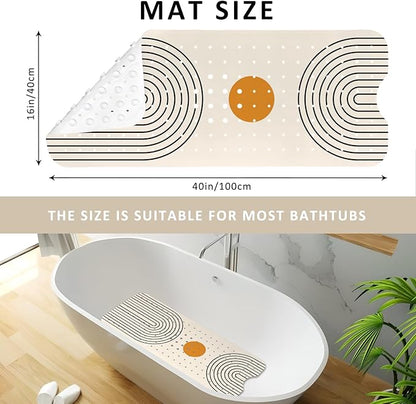 Rainbow Bathtub Mat Non Slip, Baby Bath Mat - Image 3