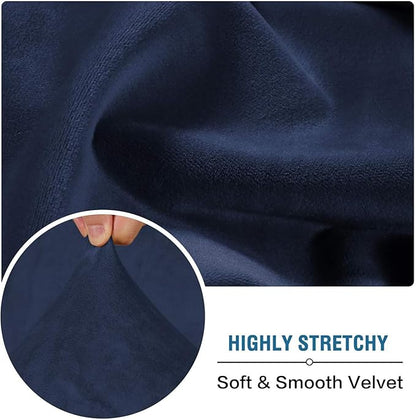 H.VERSAILTEX Velvet Stretch Individual Chaise Cover Sectional Couch Covers - Image 5