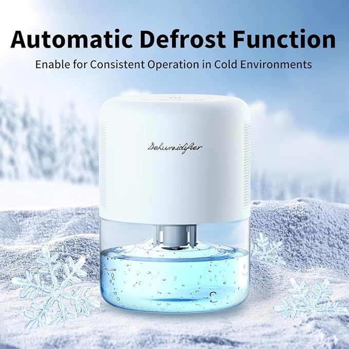 Dehumidifier for Home Small Quiet Dehumidifiers for 44OZ Water Tank Auto - Image 4