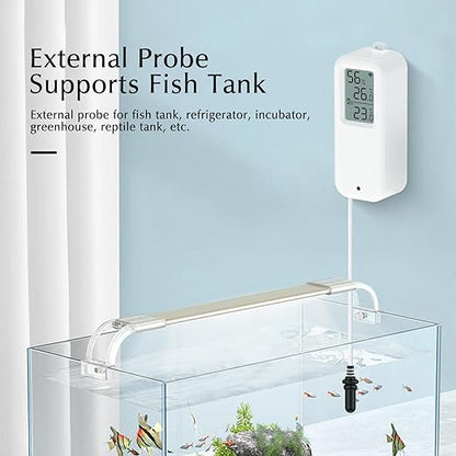 Aquarium Thermometer, Smart Fish Tank Thermometer App Monitor, Free Data Export - Image 2