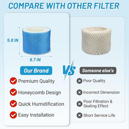 Lemige 6 Pack Upgraded HC888 Series Filters C Compatible - Image 5