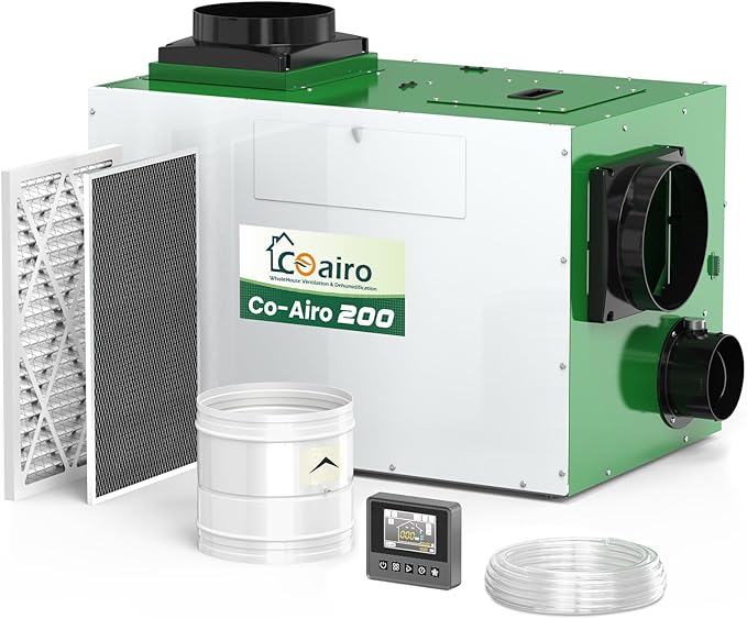 Whole House Dehumidifier 330 Pint by Coairo