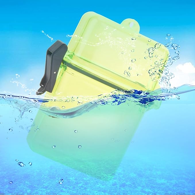 Tbest Boat Dry Bags, Waterproof Phone Pouch, Plastic Transparent Underwater - Image 8