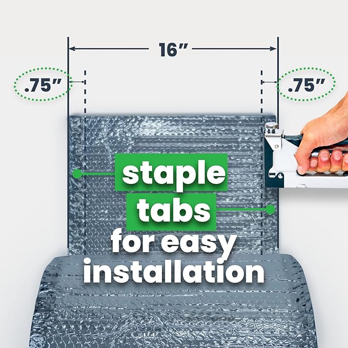 EcoFoil rFoil Floor Joist & Wall Insulation 16” x 125’ – Double Bubble - Image 3