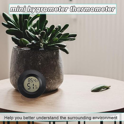 Mini Hygrometer Digital Thermometer Humidity Meter 2 Pack Hygrometer - Image 7
