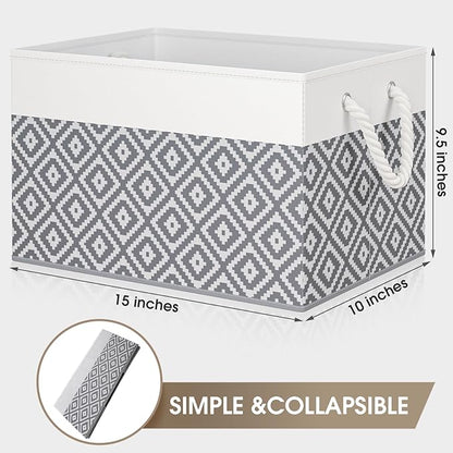 Storage Bins, Collapsible Storage Basket - Image 2