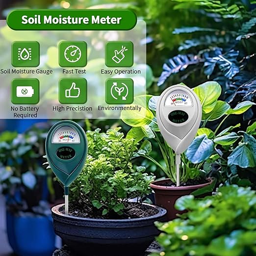Plant Moisture Meter Soil Moisture Sensor Meter Water Monitor Hygrometer Plant - Image 2
