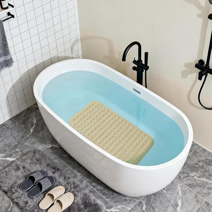 Anti-Slip Bathtub Shower mat, 27.5×14.5（Approximately 70×37cm） inch Soft - Image 5