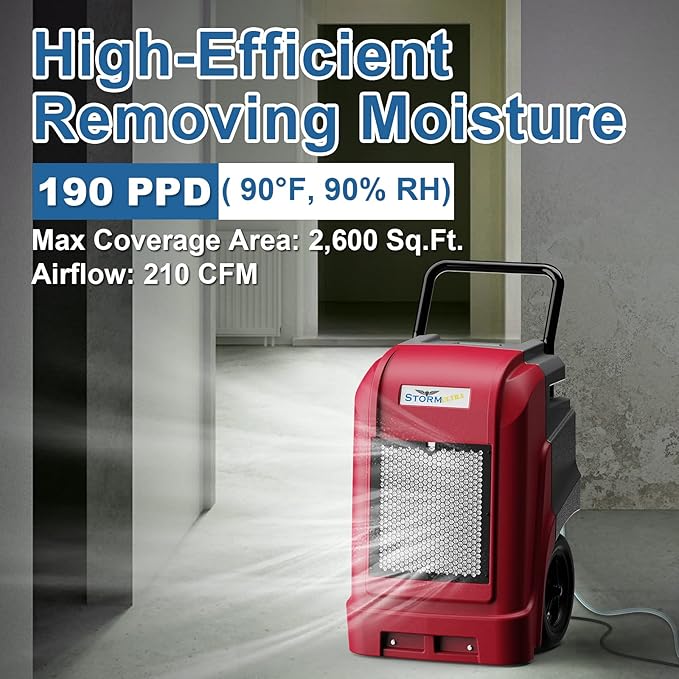ALORAIR Smart WiFi Commercial Dehumidifier 190 PPD - Image 3