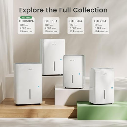 Waykar 6, 000 Sq. Ft. Energy Star 120 Pint Dehumidifier - Image 9