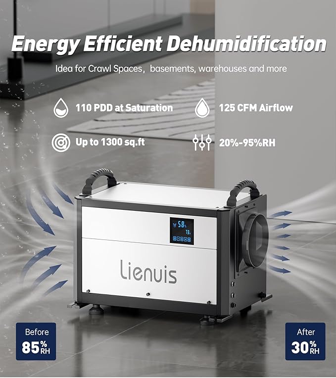 110 Pints Commercial Dehumidifiers - Image 3