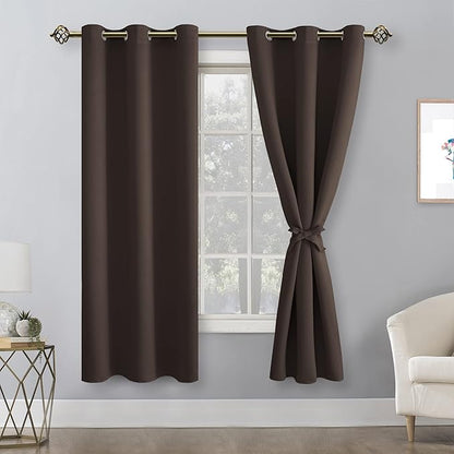 Hiasan Blackout Curtains for Bedroom and Living Room, Thermal Insulated - Image 2