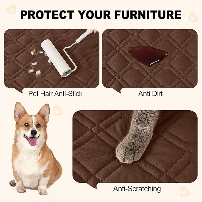 Smiry Reversible Waterproof Couch Covers - Image 4