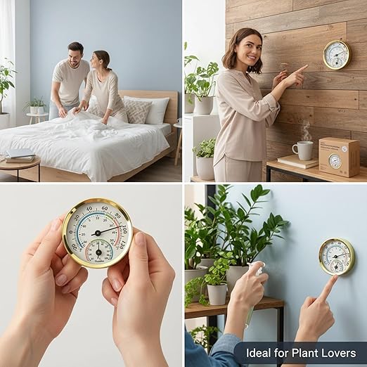 Mini Analog Hygrometer Thermometer - Image 5