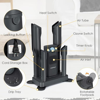 COSTWAY Boot Dryer, Shoe Dryers - Image 8