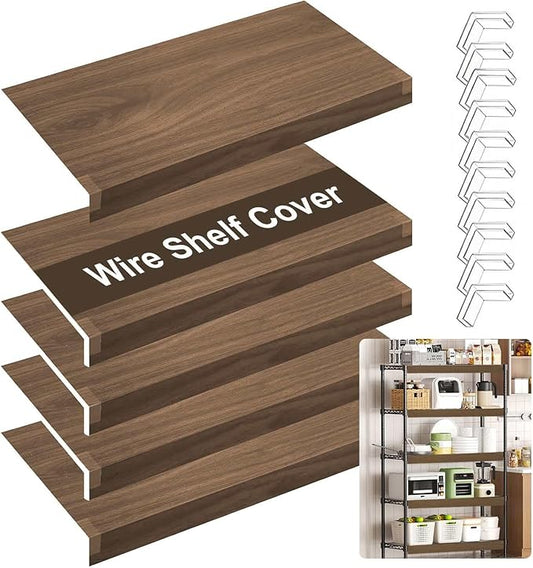 24x12 in Wire Shelf Covers for Pantry, Preventing Leakage of Items & Removable by Unknown