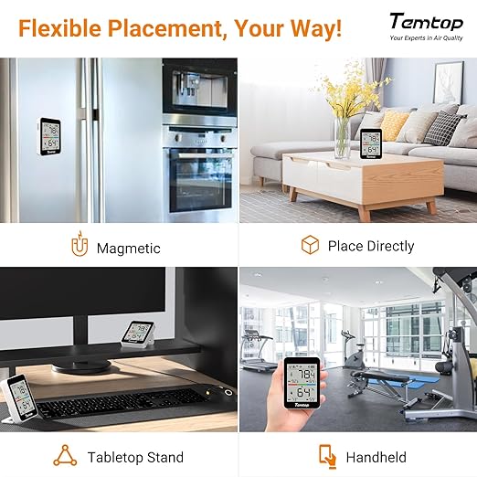 Temtop Humidity Meter T1, Indoor Thermometer - Image 7