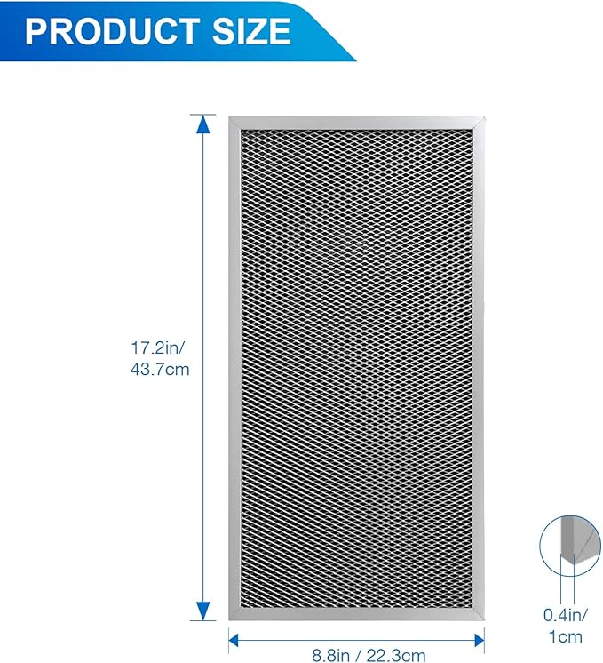 4 Pack MERV-8 Filter Replacement Set Compatible - Image 2