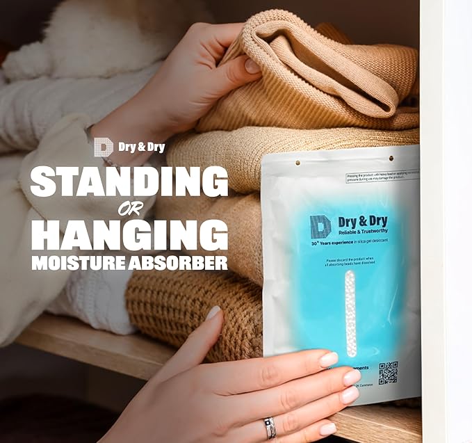 Dry & Dry 3 Packs Hybrid Moisture Absorbers & Musty Odor Eliminator - Image 2