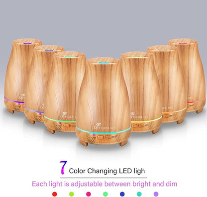 Diffuserlove Essential Oil Diffusers 200ML Diffuser Remote Control Aromatherapy - Image 2