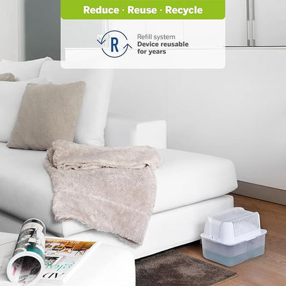 HUMYDRY Moisture Absorber Dehumidifier Device, Magnum Pack of 2 Devices of 35.3 - Image 3