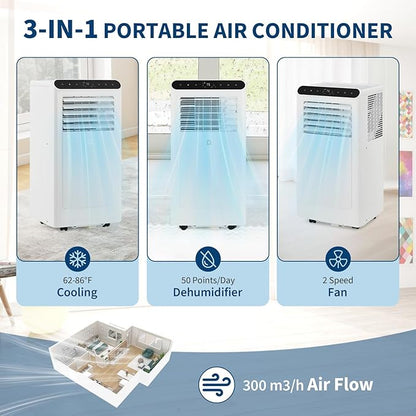 GarveeHome Portable Air Conditioner, 8000 BTU - Image 3