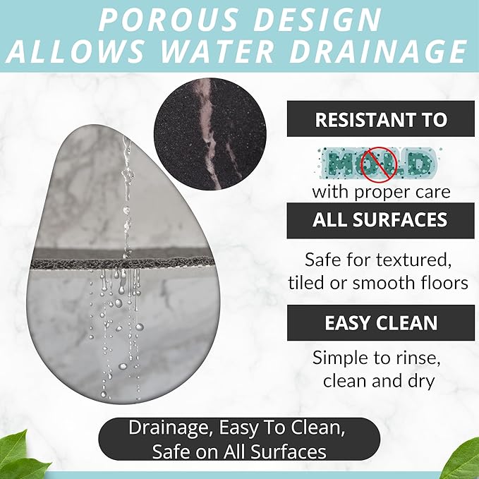 Enkosi Loofah Non-Slip Shower Mat - Image 4