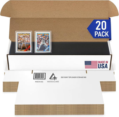 Premium Trading Card Box Storage by InvestedAlliance