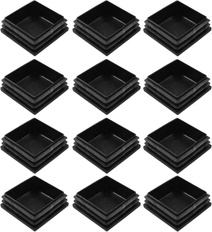 12 Pack 2" Square Plastic Plugs by Bonsicoky