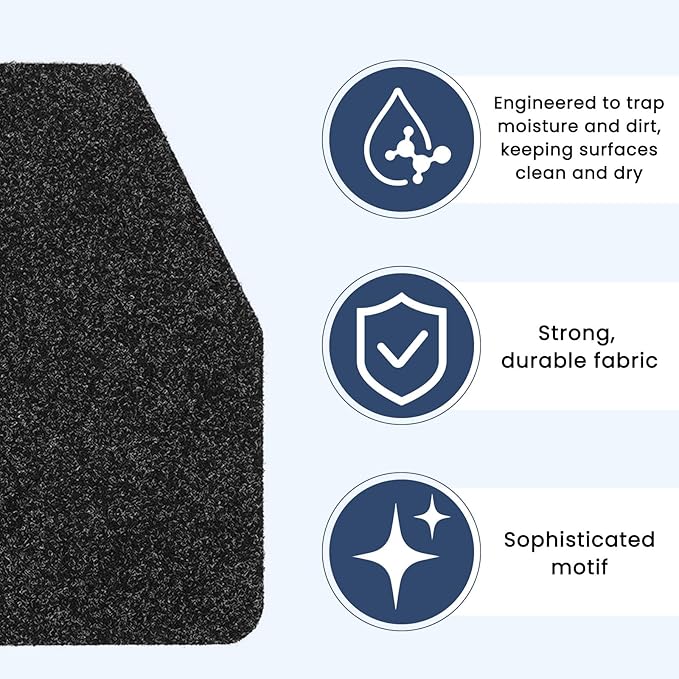 12 Pack Commercial Urinal Mats, Non-Slip Urinal Floor Mat - Image 6