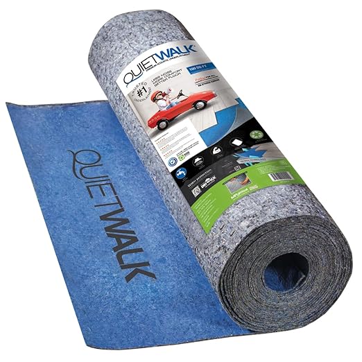 QuietWalk Underlayment 360 sq ft – 3 mm Thick – by MPGlobalProducts