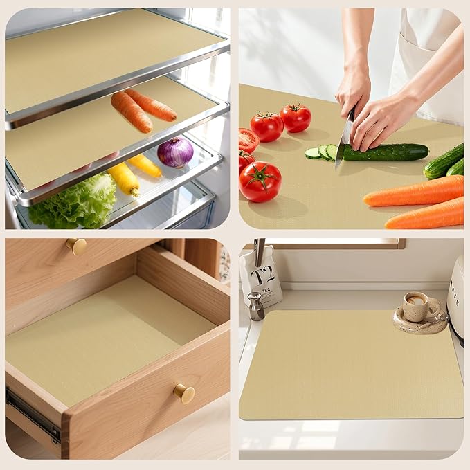 Shelf Liners for Kitchen Cabinets 12in x 20FT, Non Adhesive Drawer Liner Pure - Image 9