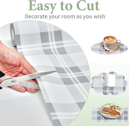 Drawer and Shelf Liner for Kitchen Cabinet: 12 in X 20 Ft Non Slip Waterproof - Image 8