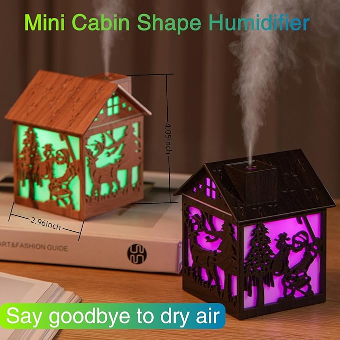Colorful Cool Mini Humidifier, Cabin styling - Image 4