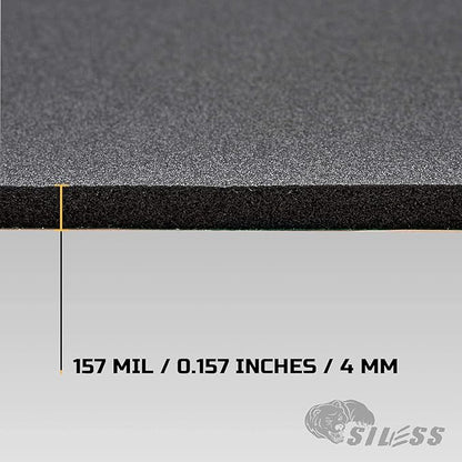 Siless Liner 157 mil 36 sqft Car Sound Deadening Closed Cell Foam & Heat - Image 3