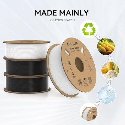 Creality Hyper PLA Filament 1.75mm, 30-600mm/s High Speed 3D Printer Filament - Image 3